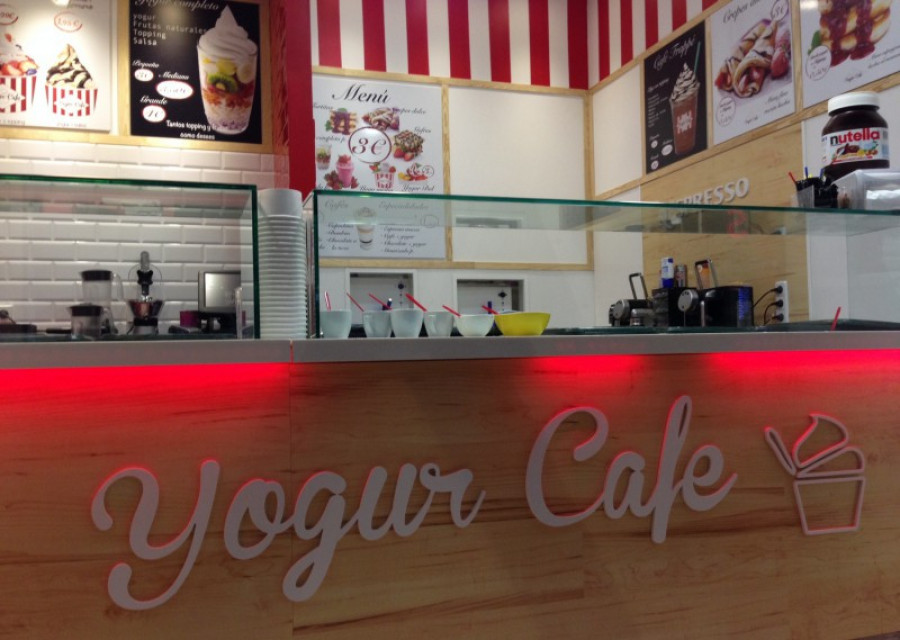 Yogur Café, cadena de restauración que fusiona yogurtería y cafetería