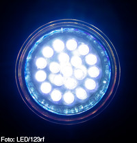 Led azul123rf 12374