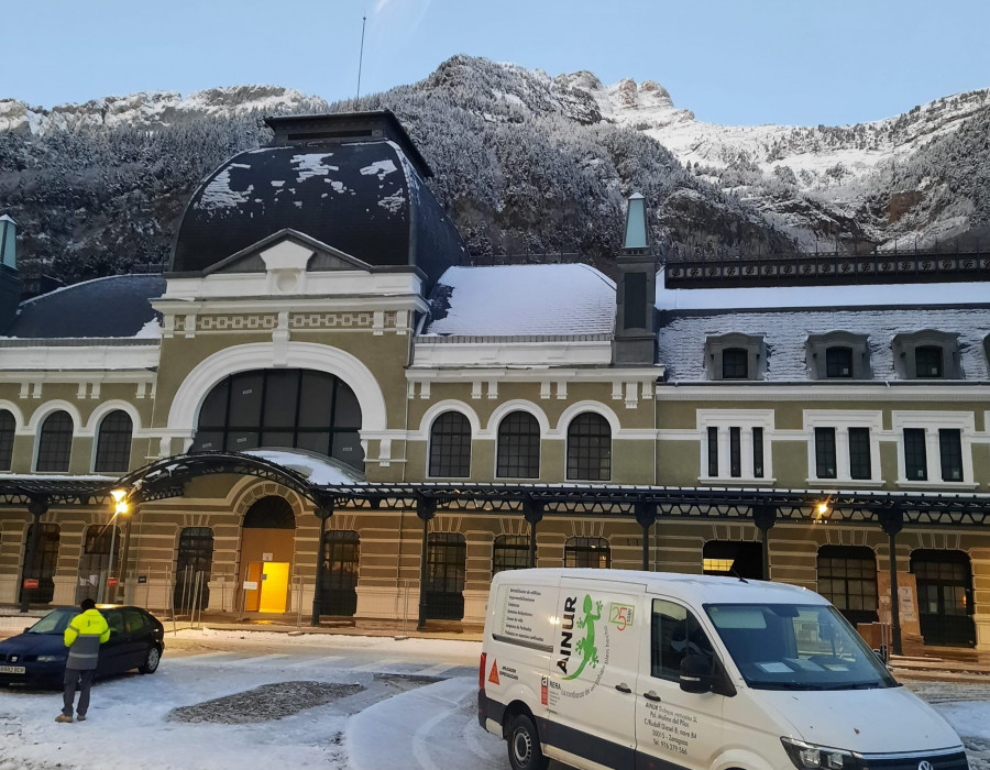 Exterior de la estación