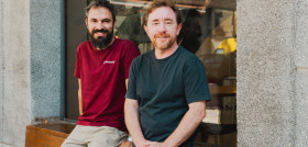 Jordi Romero, CEO de Factorial y Sacha Michaud, Cofundador de Glovo (1)