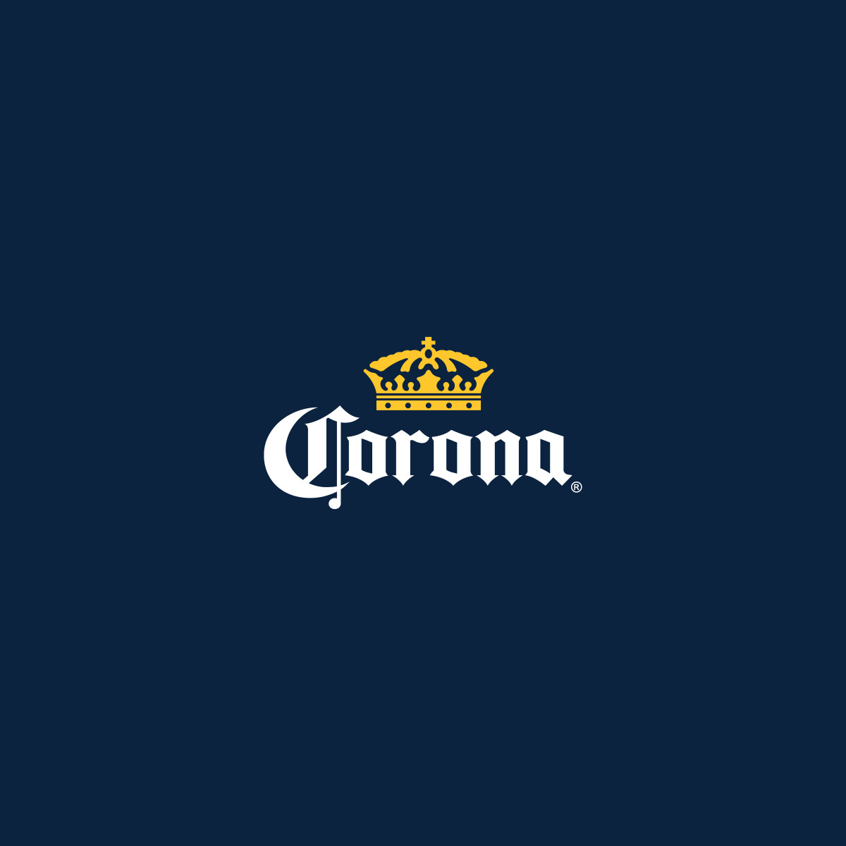 Corona Logo TwoColor OnBlue RGB